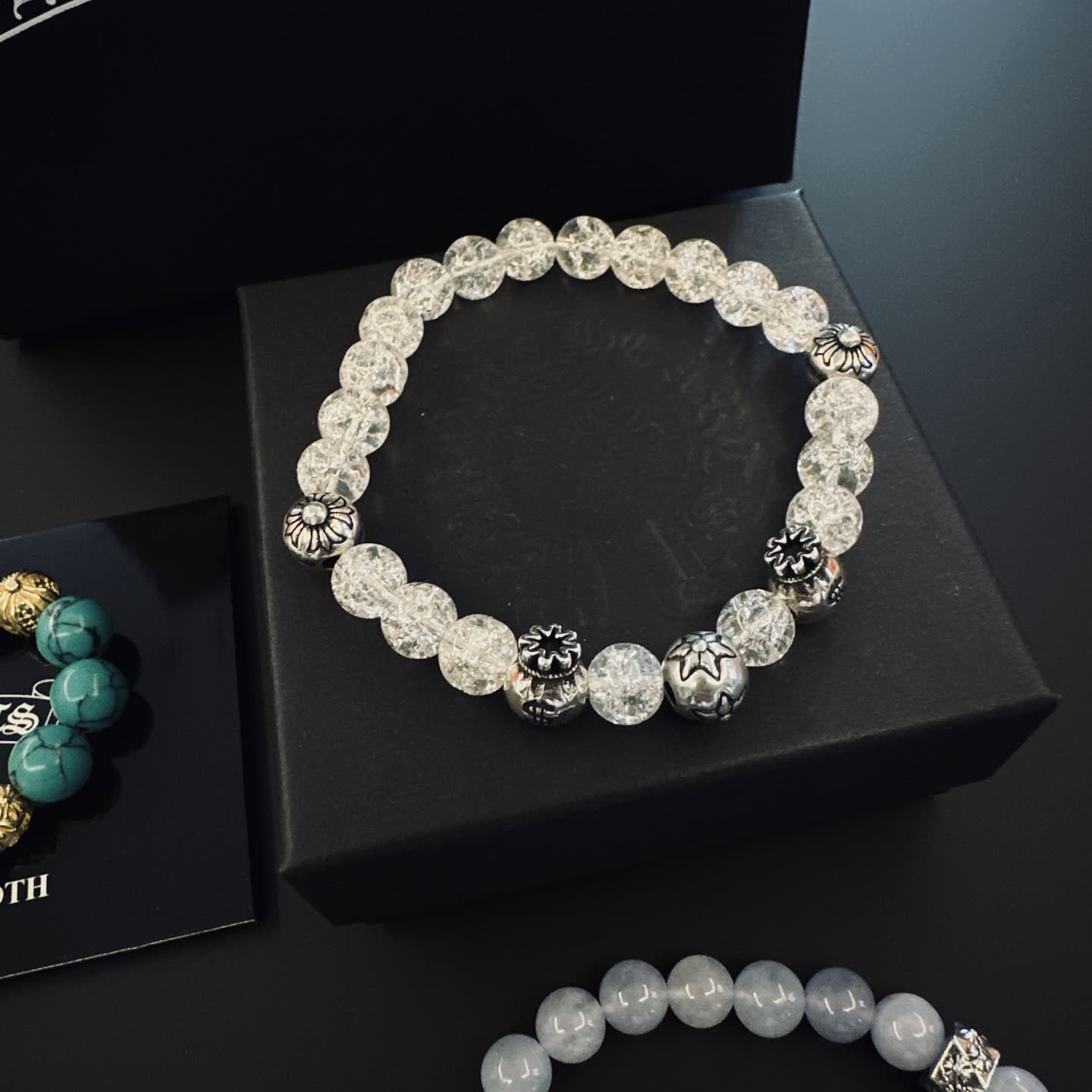 Chrome Hearts Beaded Bracelet Set
